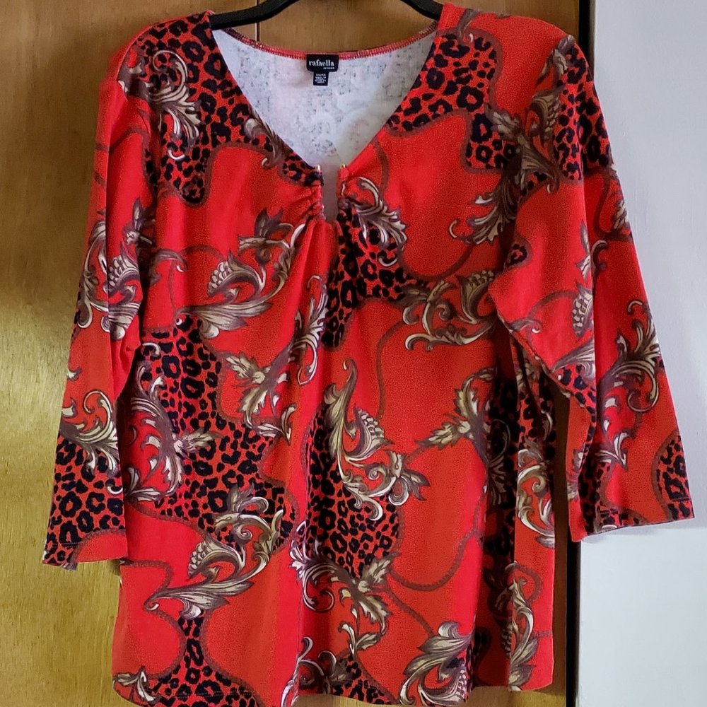 Rafaella Blouse, Size 1X